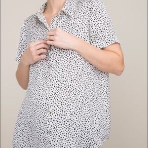 NWT Hatch Maternity Savannah Top size 0